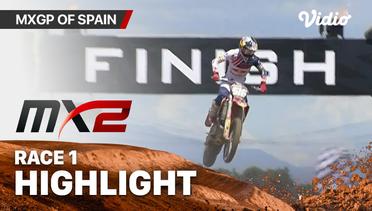Highlights | Round 6 Spain: MX2 | Race 1 | MXGP 2023