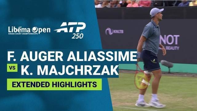 Felix Auger Aliassime vs Kamil Majchrzak - Extended Highlight | ATP 250: Libema Open 2026