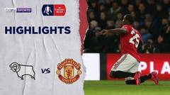 Match Highlight | Derby County 0 vs 3 Man United | The Emirates FA Cup 5th Round 2020