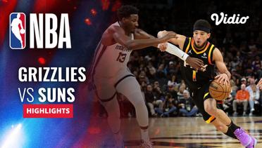 Memphis Grizzlies vs Phoenix Suns - Highlights | NBA Regular Season 2023/24