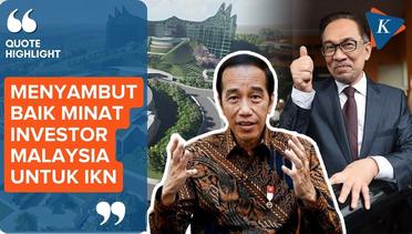 Jokowi Bertemu dengan PM Malaysia, Ini yang Dibahas
