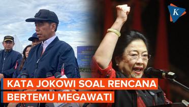 Soal Isu Minta Bertemu Megawati, Jokowi: Belum Ada Rencana