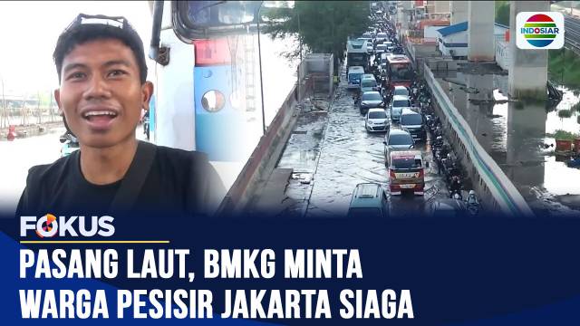 Pasang Laut Mengancam! BMKG Imbau Warga Jakarta Waspada Banjir Rob | Fokus