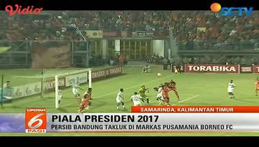 Persib Bandung Takluk di Markas Pusamania Borneo FC - Liputan 6 Pagi