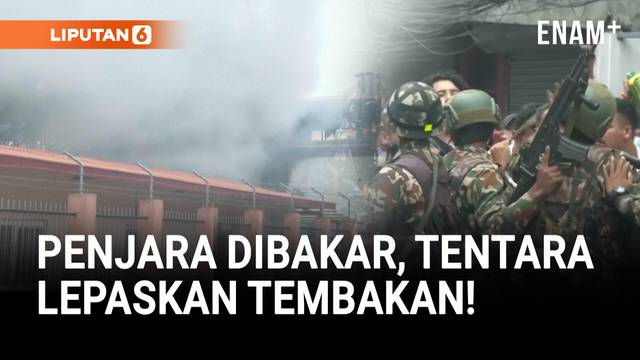 Nepal Makin Rusuh! Napi Bakar Penjara Dibalas Tembakan