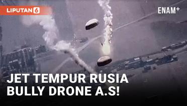 Jet Tempur Rusia Ganggu Drone AS di Suriah