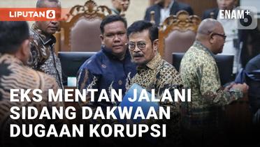 Mantan Mentan Syahrul Yasin Limpo Jalani Sidang Dakwaan Dugaan Korupsi