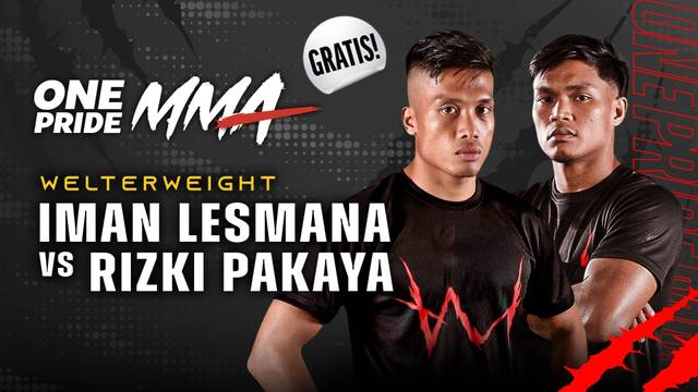 Iman Lesmana vs Rizki Pakaya - Full Match | One Pride 89