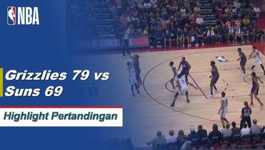 NBA I Cuplikan Pertandingan : Grizzlies 79 vs Suns 69 | Summer League 2019