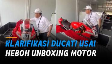 Klarifikasi Ducati Usai Heboh 'Unboxing' Motor Panigale Tanpa Izin di Mandalika