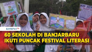 Puncak Festival Literasi Libatkan 60 Sekolah di Banjarbaru