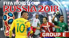 Brasil Selalu Ikut Piala Dunia, Fakta Menarik Grup E
