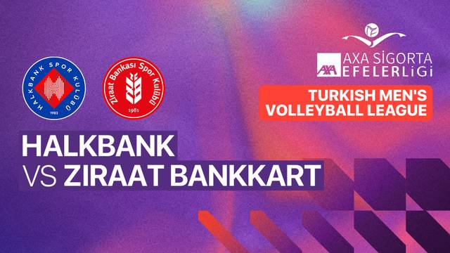 Halkbank vs Ziraat Bankkart - Full Match | Turkish Men's Volleyball League 2025/26