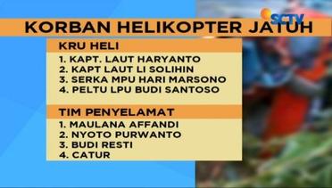 8 Korban Heli Basarnas Jatuh Tiba di RS Bhayangkara Semarang - Liputan 6 Siang