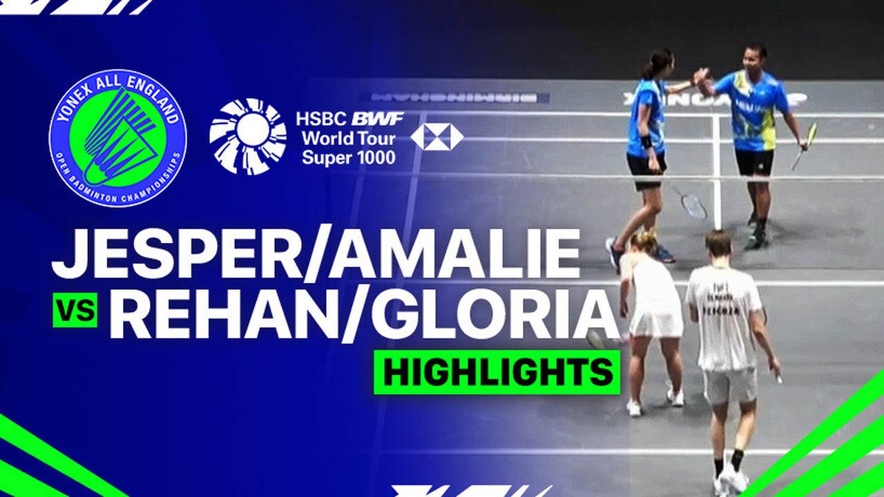 Jesper Toft/Amalie Magelund (DEN) vs Rehan Naufal Kusharjanto/Gloria ...