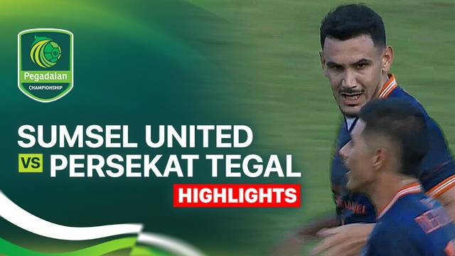 Sumsel United vs Persekat Tegal - Highlight | Pegadaian Championship 2025/26