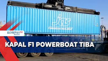 Kapal F1 Powerboat Tiba di Indonesia