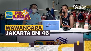 Wawancara Pasca Pertandingan | Palembang Bank Sumselbabel vs Jakarta BNI 46 | PLN Mobile Proliga Putra