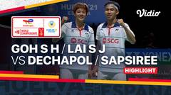 Highlights | Goh Soon Huat/Lai Shevon Jemie (MAS) vs Dechapol Puavaranukroh/Sapsiree Taerattanachai (THA) | TotalEnergies BWF World Championships 2021