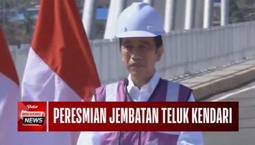 Jokowi Meresmikan Jembatan Teluk Kendari, Dengan Harapan Bisa Meningkatkan Pertumbuhan Ekonomi