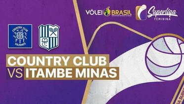 Full Match | Country Club Valinhos vs Itambe Minas | Brazilian Women's Volleyball League 2021/2022