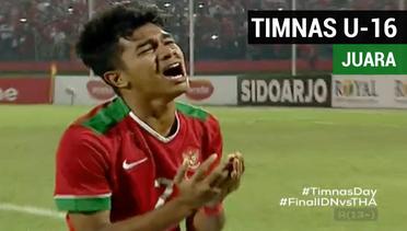 Final Piala AFF U-16 2018, Timnas Indonesia Vs Thailand 1-1 (Pen 4-3)