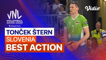 Best Action: Toncek Stern | Men’s Volleyball Nations League 2024