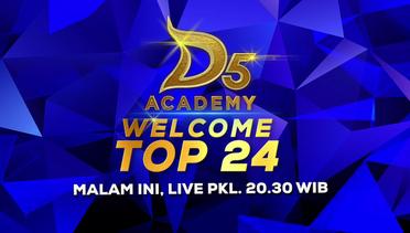 Welcome Top 24 Akademia! Saksikan D'Academy 5 Malam Ini - 23 September