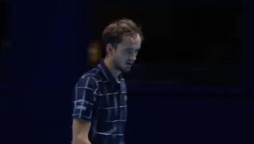 Match Highlight | Daniil Medvedev 2 vs 0 Novak Djokovic | Nitto ATP Finals 2020