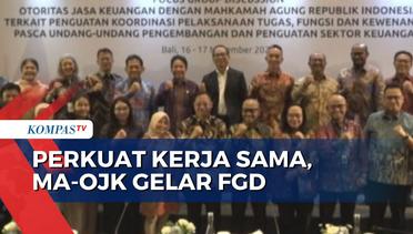 Perkuat Kerja Sama, MA-OJK Gelar FGD di Bali - MA NEWS