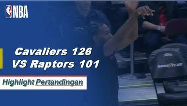 NBA | Cuplikan Hasil Pertandingan :  Cavaliers 126 VS Raptors 101