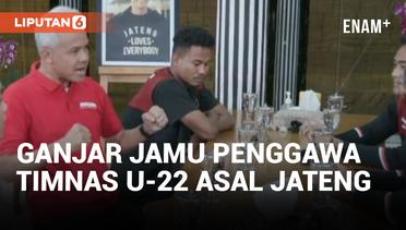 4 Pemain Timnas Indonesia U-22 Asal Jateng Penuhi Undangan Ganjar Pranowo