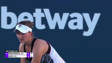 Barbora Krejcikova vs Madison Keys - Highlights | WTA Miami Open 2023