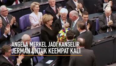 Angela Merkel Empat Kali Jadi Kanselir Jerman