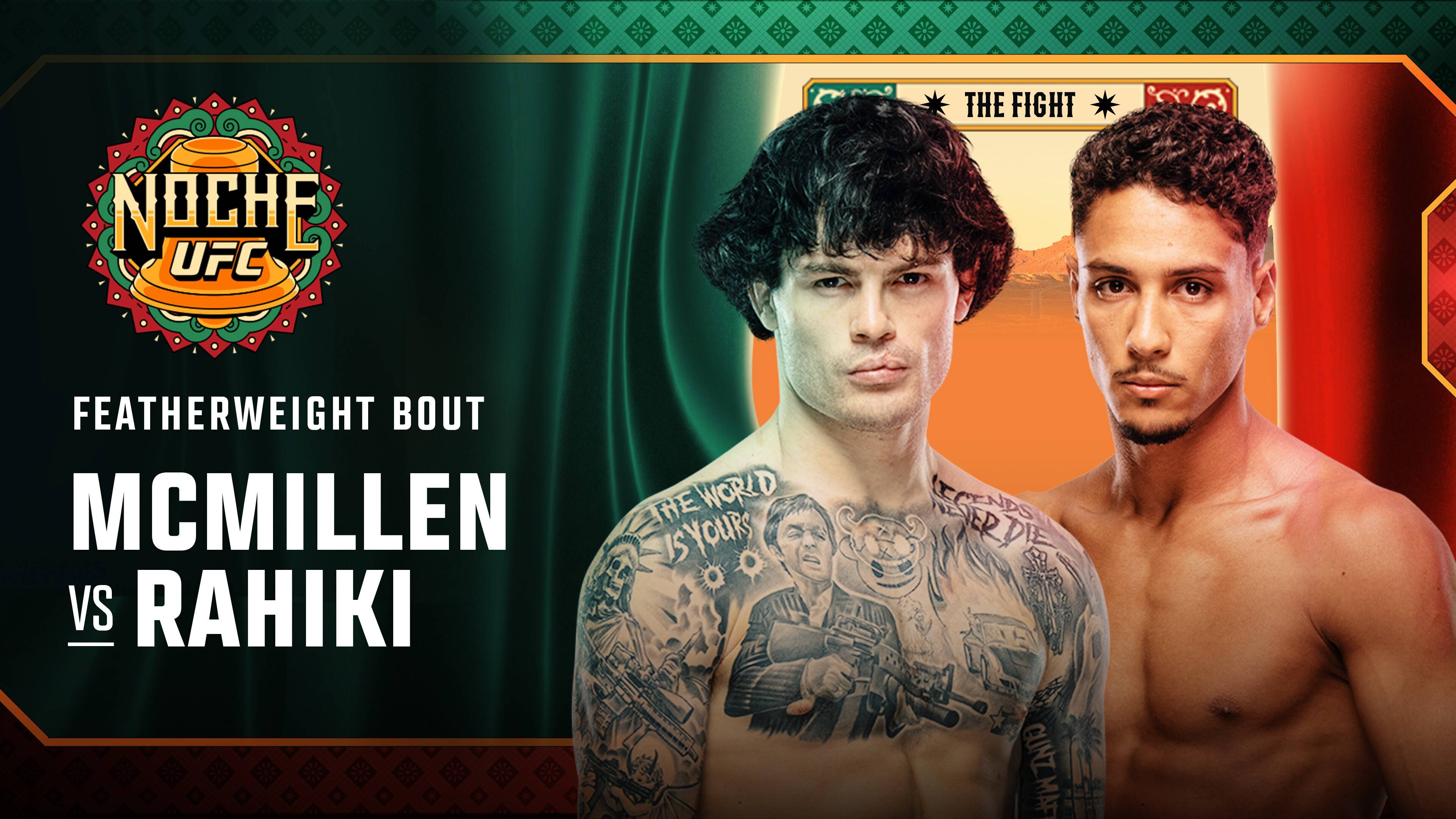 Tommy McMillen vs Marwan Rahiki - Featherweight | Noche UFC