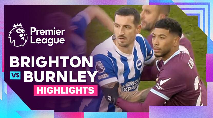 Brighton and Hove Albion vs Burnley FC