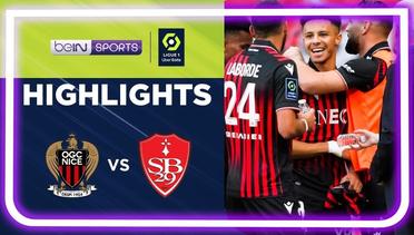 Match Highlights | Nice vs Brest | Ligue 1 2022/2023