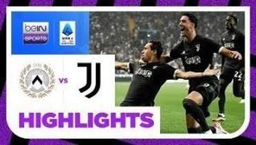 Udinese vs Juventus - Highlights | Serie A 2023/2024