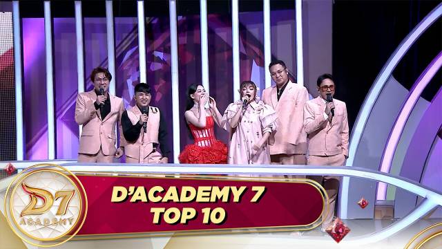 D'Academy 7 Best Top 10 Langsung Lolos