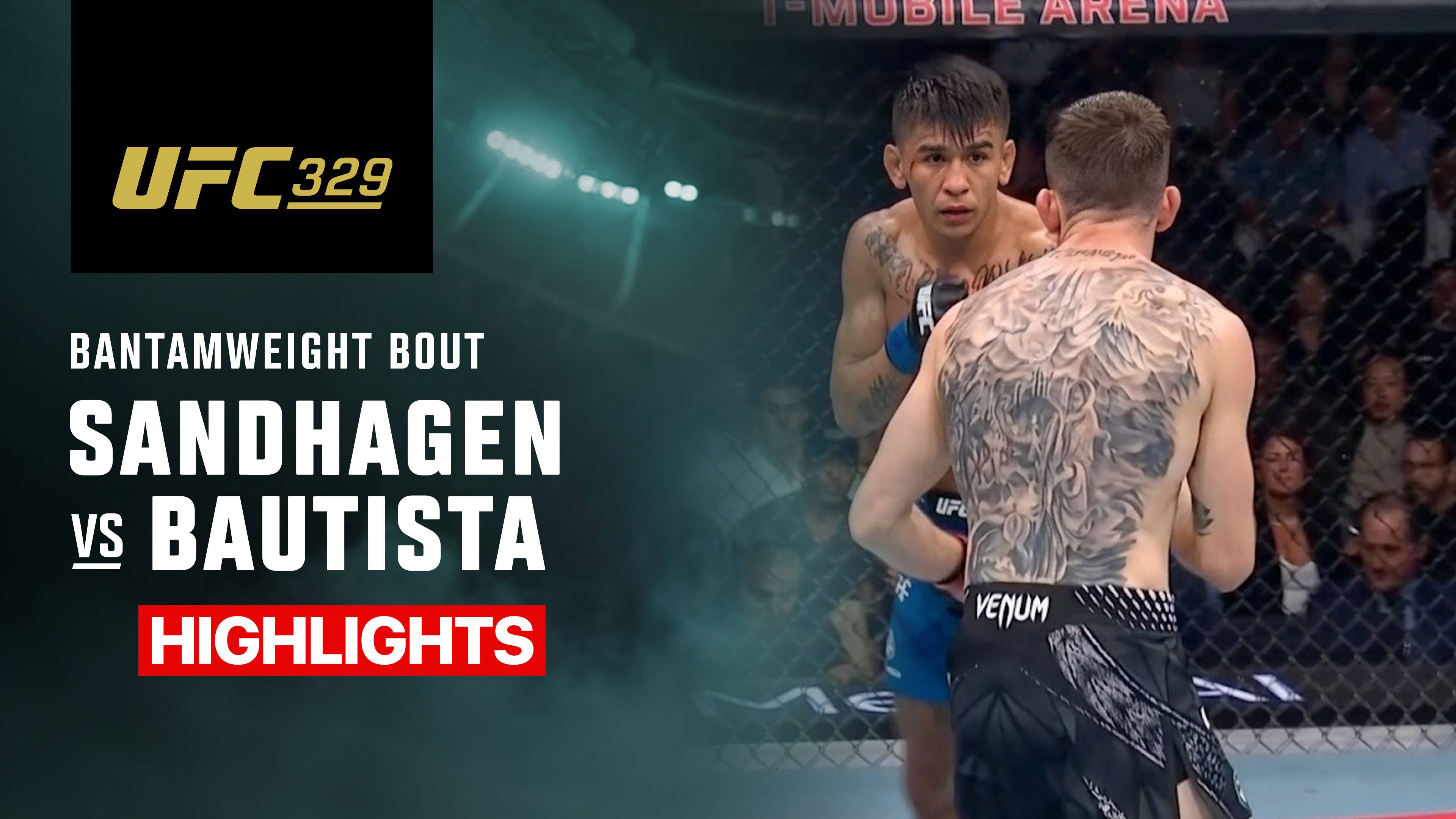 Cory Sandhagen vs Mario Bautista - Bantamweight | UFC 329