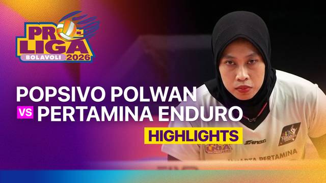 Final Four Putri: Jakarta Popsivo Polwan vs Jakarta Pertamina Enduro - Highlight | Proliga 2026