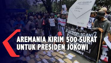 500 Surat Dikirim Aremania Untuk Presiden Jokowi Terkait Kanjuruhan