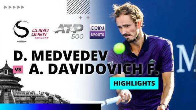 D. Medvedev vs A. Davidovich - Highlight | ATP 500: China Open 2025