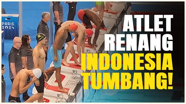 Langkah Atlet Renang Indonesia di Olimpiade 2024 Terhenti