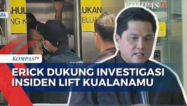 Pasca Insiden Lift Kualanamu, Erick Thohir Minta Dirut Angkasa PuraEvaluasi Sistem Pelayanan