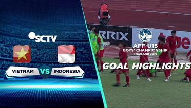 Indonesia (3) vs Vietnam (2) - Goal Highlight | AFF U15 2019