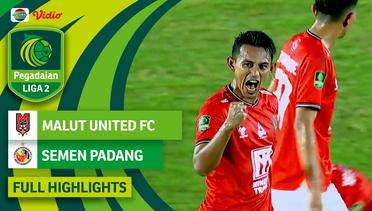 Malut United FC VS Semen Padang - Full Highlight | Pegadaian Liga 2 2023/2024