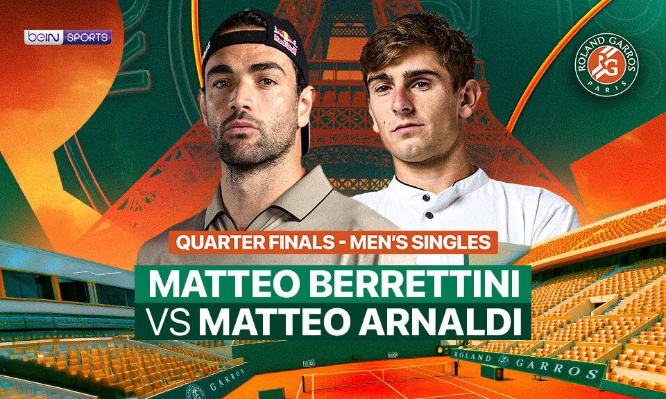 Matteo Berrettini vs Matteo Arnaldi