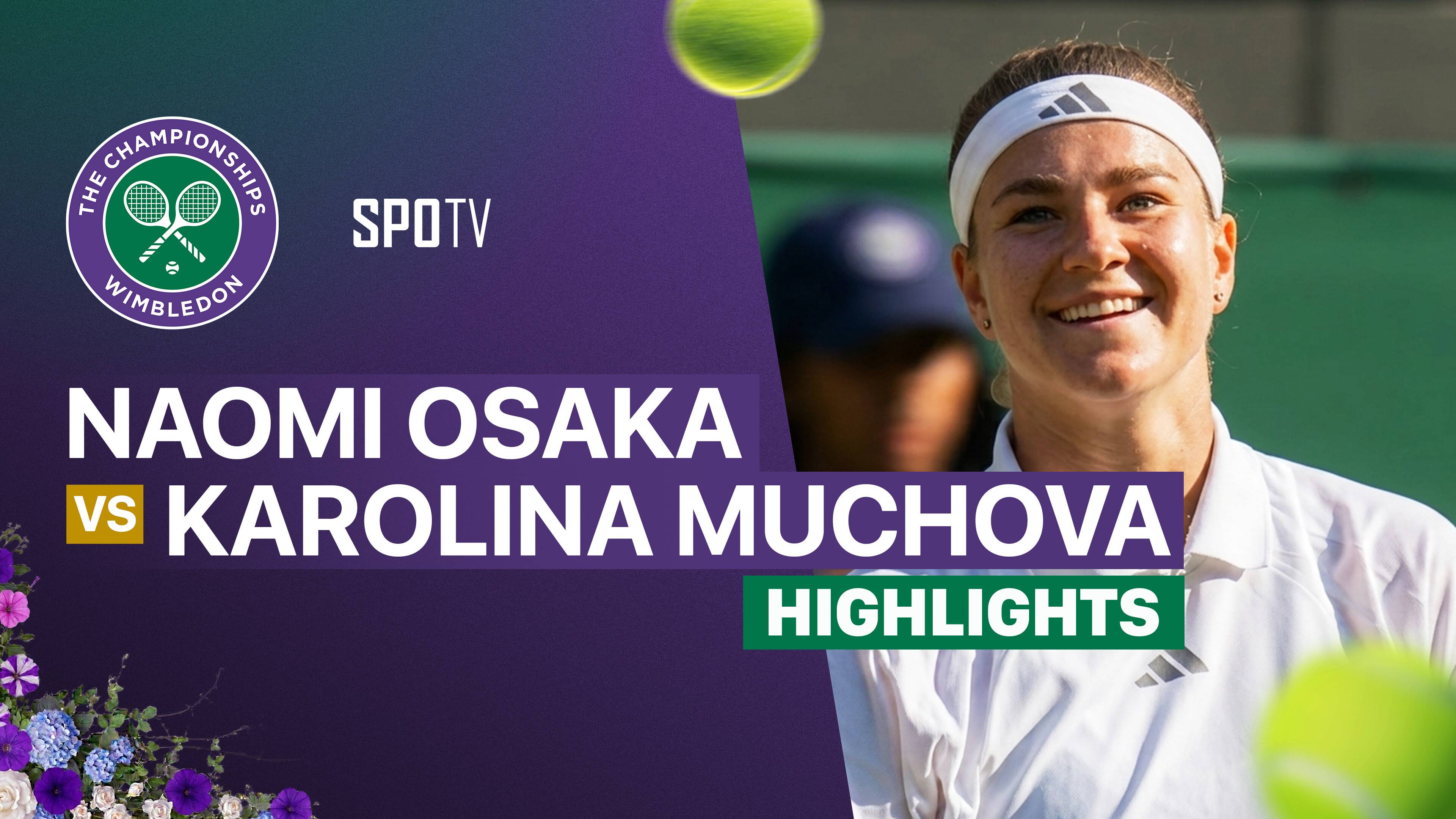 Naomi Osaka vs Karolina Muchova - Ladies's Singles Quarterfinal | Wimbledon 2026