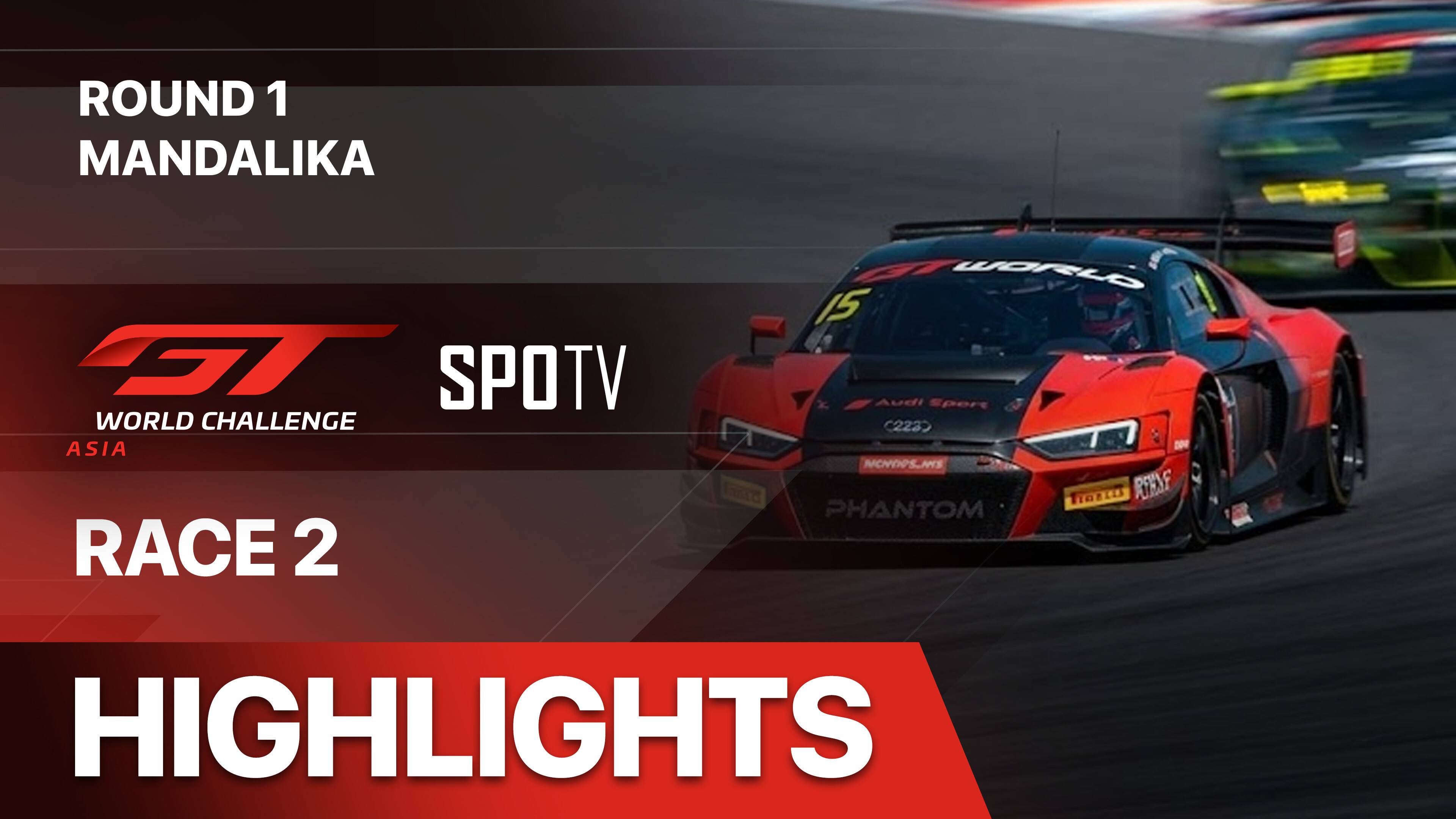Race 2 - GT World Challenge Asia 2026: Mandalika